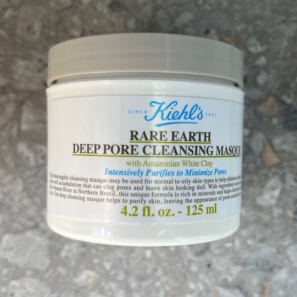 Kiehl’s Rare Earth Deep Pore Minimizing Cleansing Clay Mask